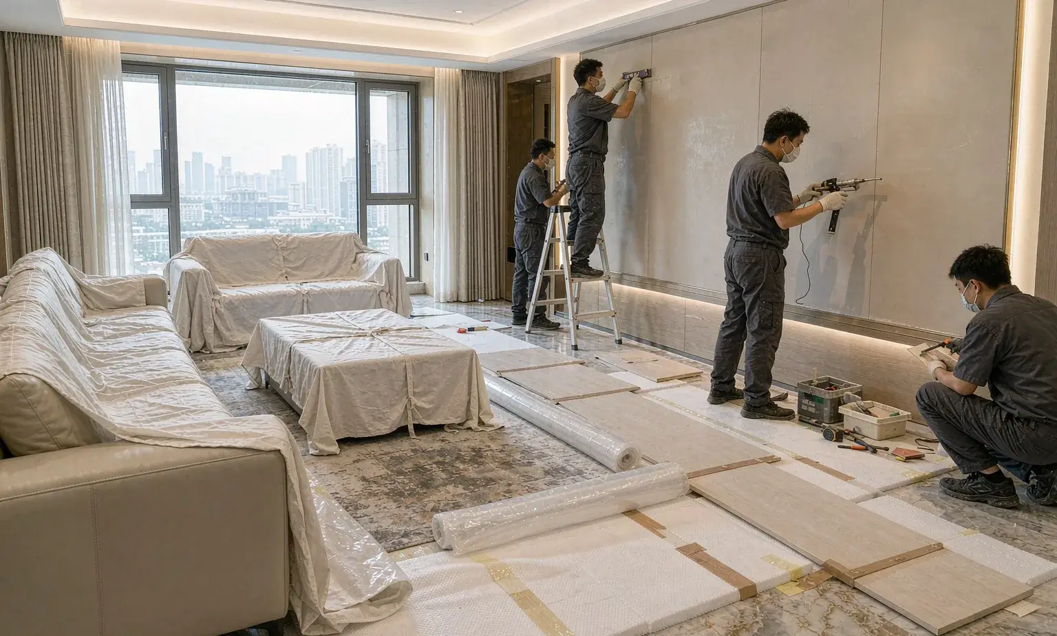 Stone Delivery and Access in Hong Kong