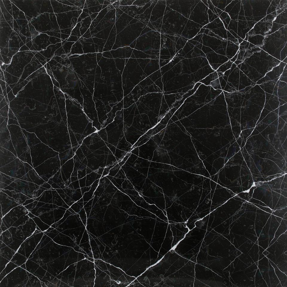 黑網石 Black Net Marble 石材樣板圖,黑色系,產地意大利,產地意大利,體積密度2.70 g/cm³,吸水率≤0.22%,莫氏硬度4,適用於地面、牆身、檯面、大堂、特色牆