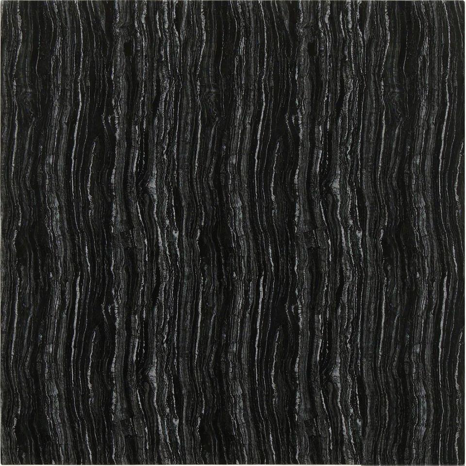 黑木紋 Black Wood Vein Marble 石材樣板圖，黑色系，產地中國，產地中國，體積密度2.67 g/cm³，吸水率≤0.14%，莫氏硬度4，適用於地面、牆身、檯面、特色牆