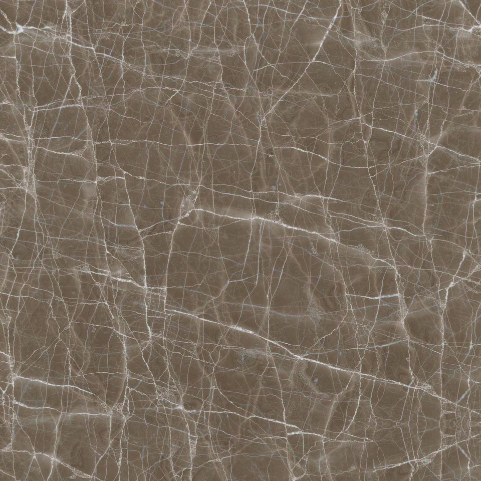 啡網紋 Brown Net Vein Marble 石材樣板圖，啡色系，產地西班牙，產地西班牙，體積密度2.60 g/cm³，吸水率≤0.12%，莫氏硬度4，適用於地面、牆身、檯面、大堂、特色牆