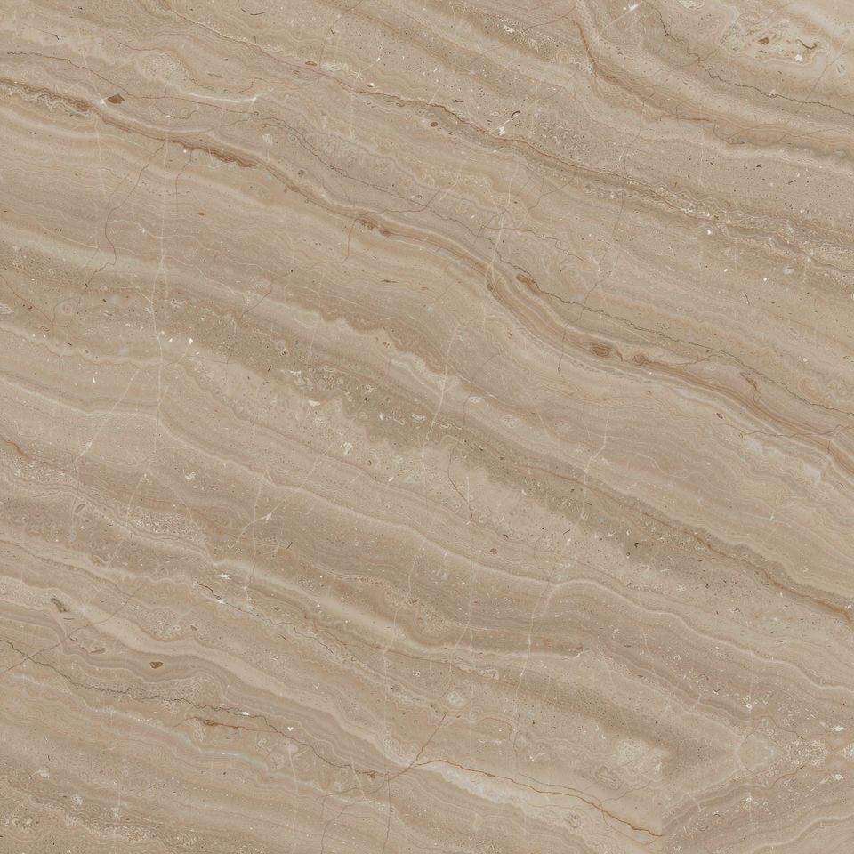 駱駝米黃 Camel Beige Marble 石材樣板圖，米黃系，產地埃及，產地埃及，體積密度2.60 g/cm³，吸水率≤0.18%，莫氏硬度3，適用於地面、牆身、檯面、大堂