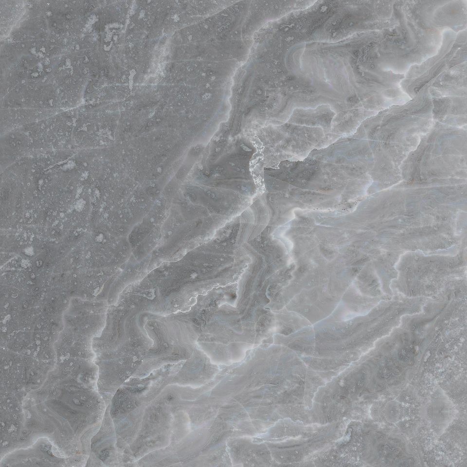 雲灰石 Cloud Grey Marble 石材樣板圖,灰色系,產地中國,產地中國,體積密度2.79 g/cm³,吸水率≤0.23%,莫氏硬度4,適用於地面、牆身、檯面、客廳