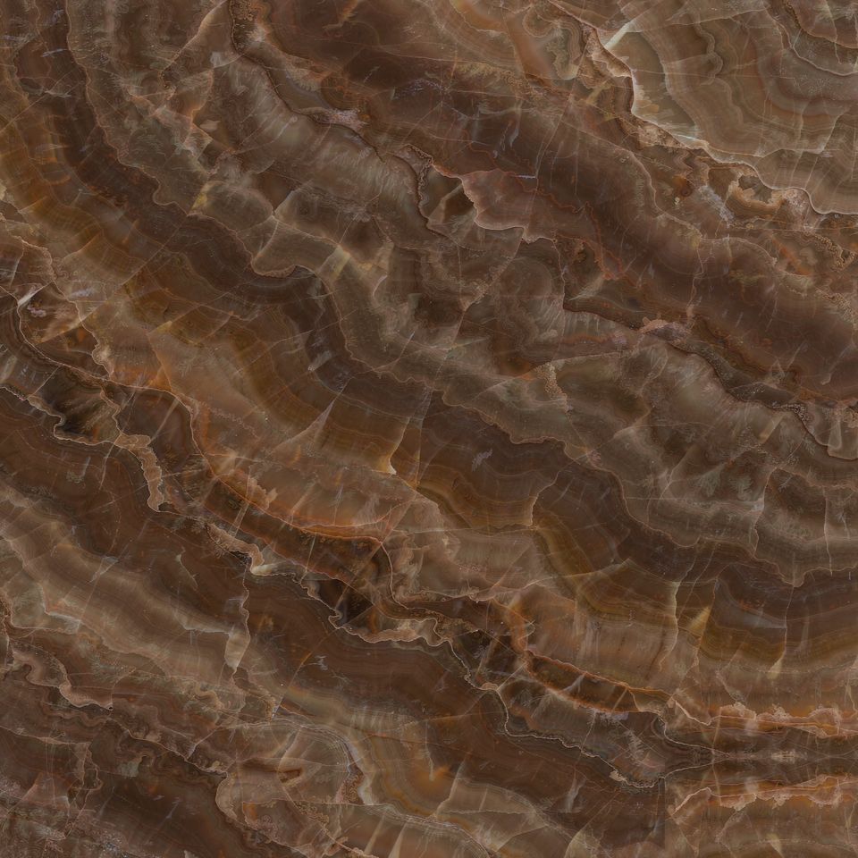 咖啡玉 Coffee Jade Marble 石材樣板圖,啡色系,產地中國,產地中國,體積密度2.70 g/cm³,吸水率≤0.31%,莫氏硬度3,適用於地面、牆身、檯面、特色牆、大堂