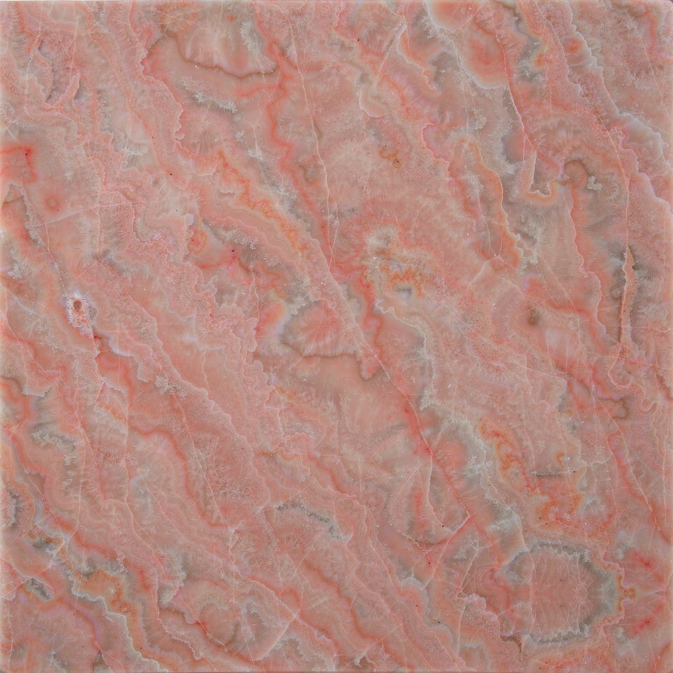 珊瑚粉紅 Coral Blush Pink Marble 石材樣板圖,粉紅系,產地中國,產地中國,體積密度2.80 g/cm³,吸水率≤0.23%,莫氏硬度4,適用於牆身、檯面、洗手間、客廳、特色牆