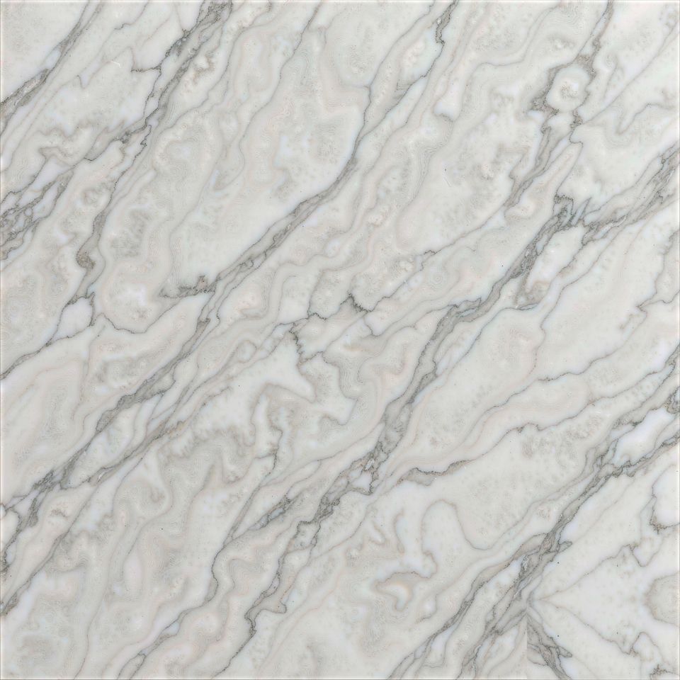 雅致白 Elegant White Marble 石材樣板圖，白色系，產地土耳其，產地土耳其，體積密度2.76 g/cm³，吸水率≤0.18%，莫氏硬度4，適用於牆身、檯面、洗手間、大堂、特色牆