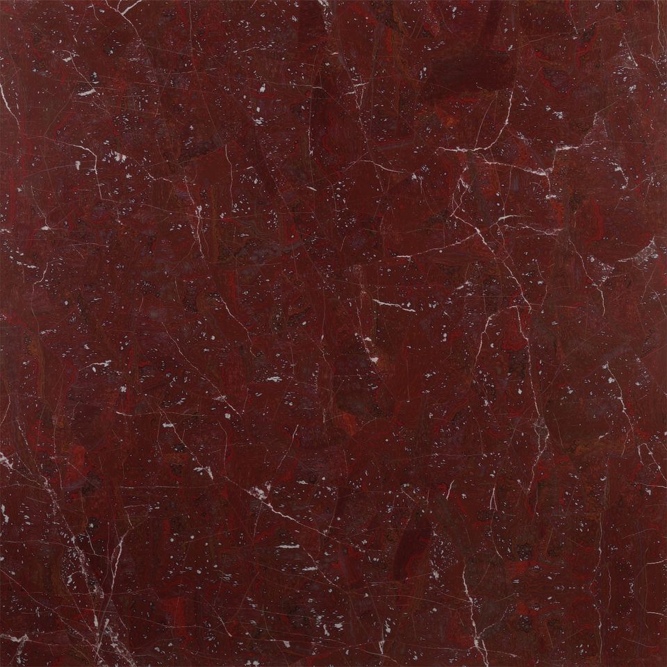 印度紅 Imperial Red Marble 石材樣板圖，紅色系，產地印度，產地印度，體積密度2.67 g/cm³，吸水率≤0.5%，莫氏硬度4，適用於牆身、檯面、特色牆、大堂、地面