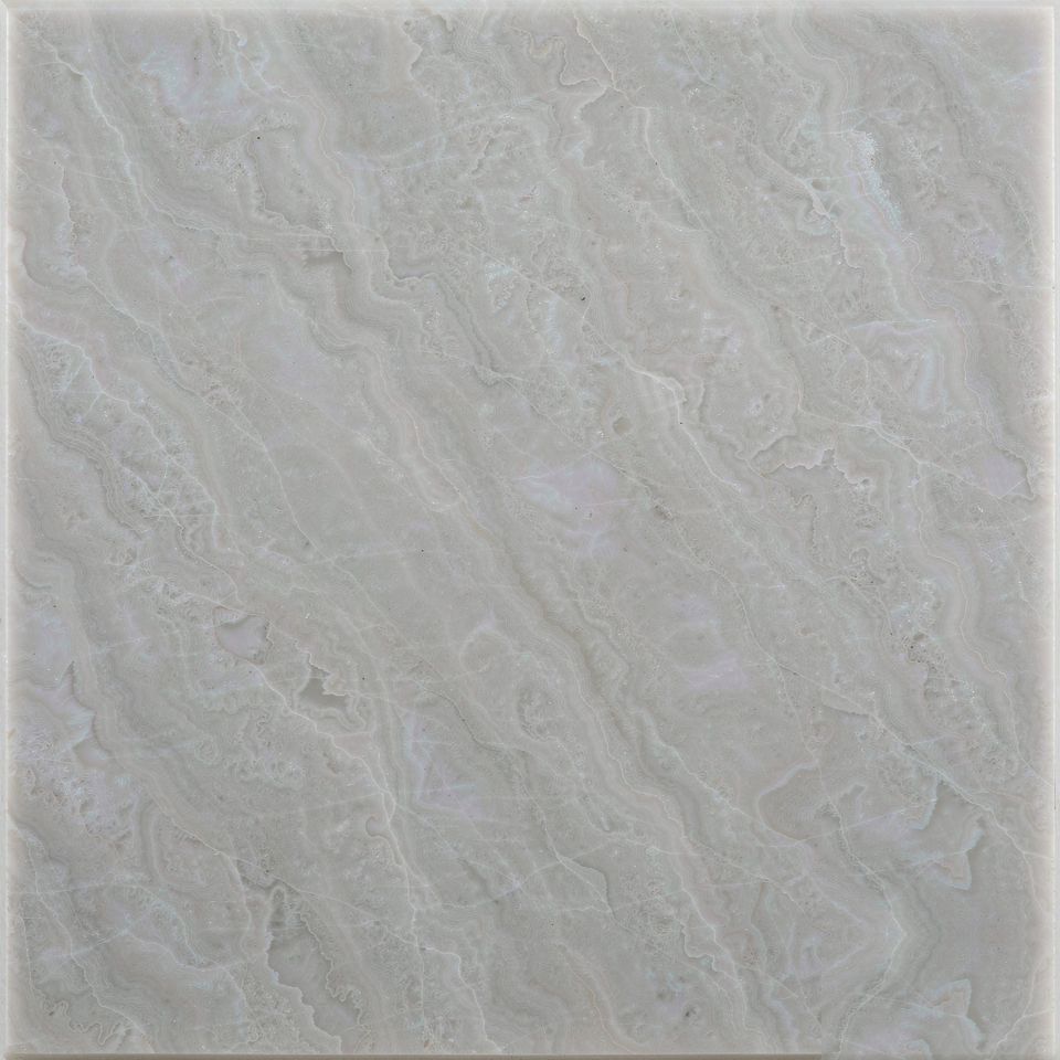 淺灰玉 Light Grey Jade 石材樣板圖，淺灰系，產地中國，產地中國，體積密度2.70 g/cm³，吸水率≤0.47%，莫氏硬度4，適用於地面、牆身、檯面、客廳、大堂