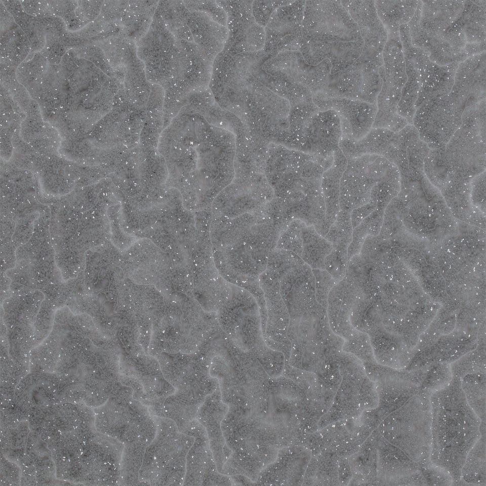 雲母灰 Mica Grey Marble 石材樣板圖，灰色系，產地中國，產地中國，體積密度2.65 g/cm³，吸水率≤0.5%，莫氏硬度3，適用於地面、牆身、檯面、特色牆