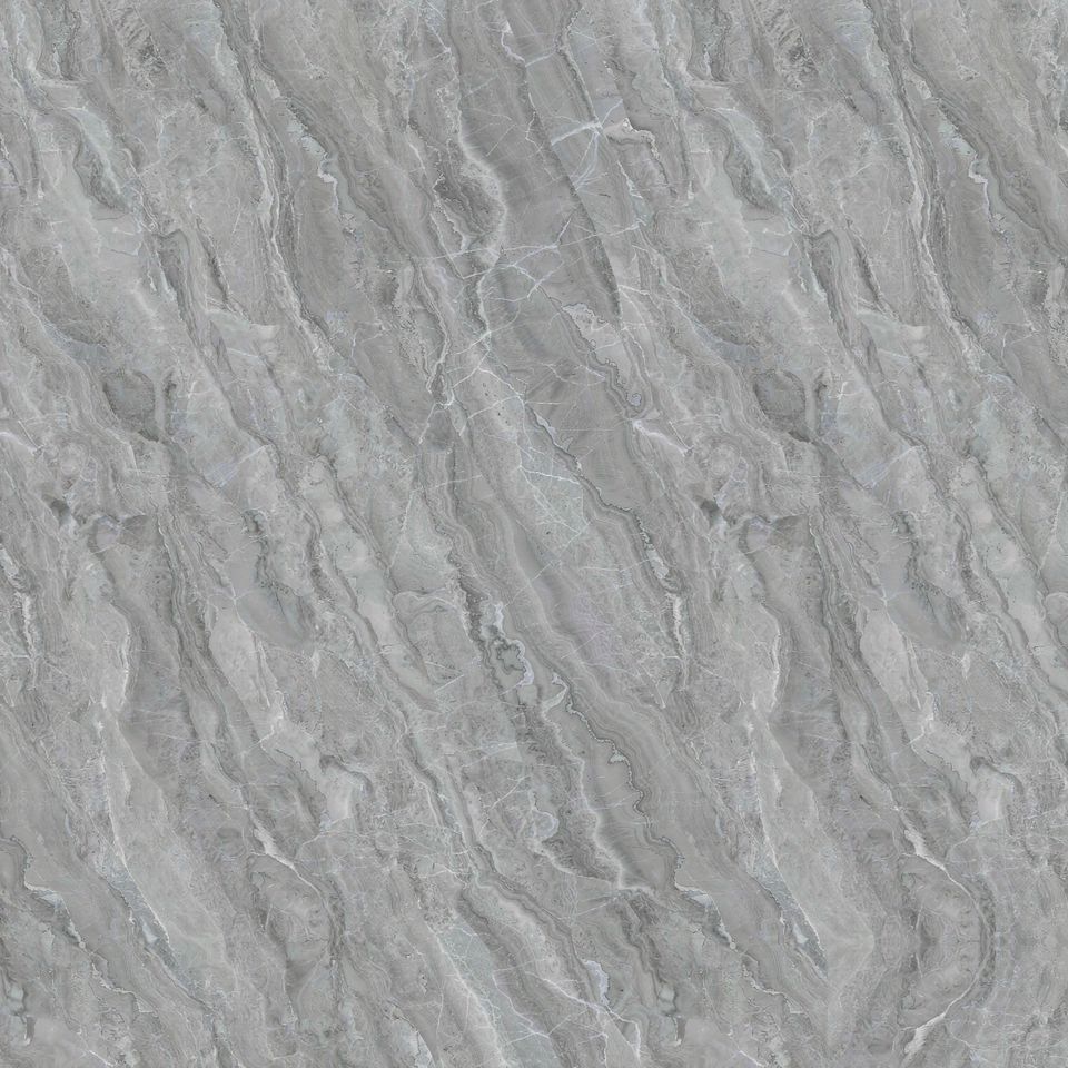 北歐灰 Nordic Grey Marble 石材樣板圖，灰色系，產地挪威，產地挪威，體積密度2.77 g/cm³，吸水率≤0.22%，莫氏硬度4，適用於地面、牆身、檯面、客廳