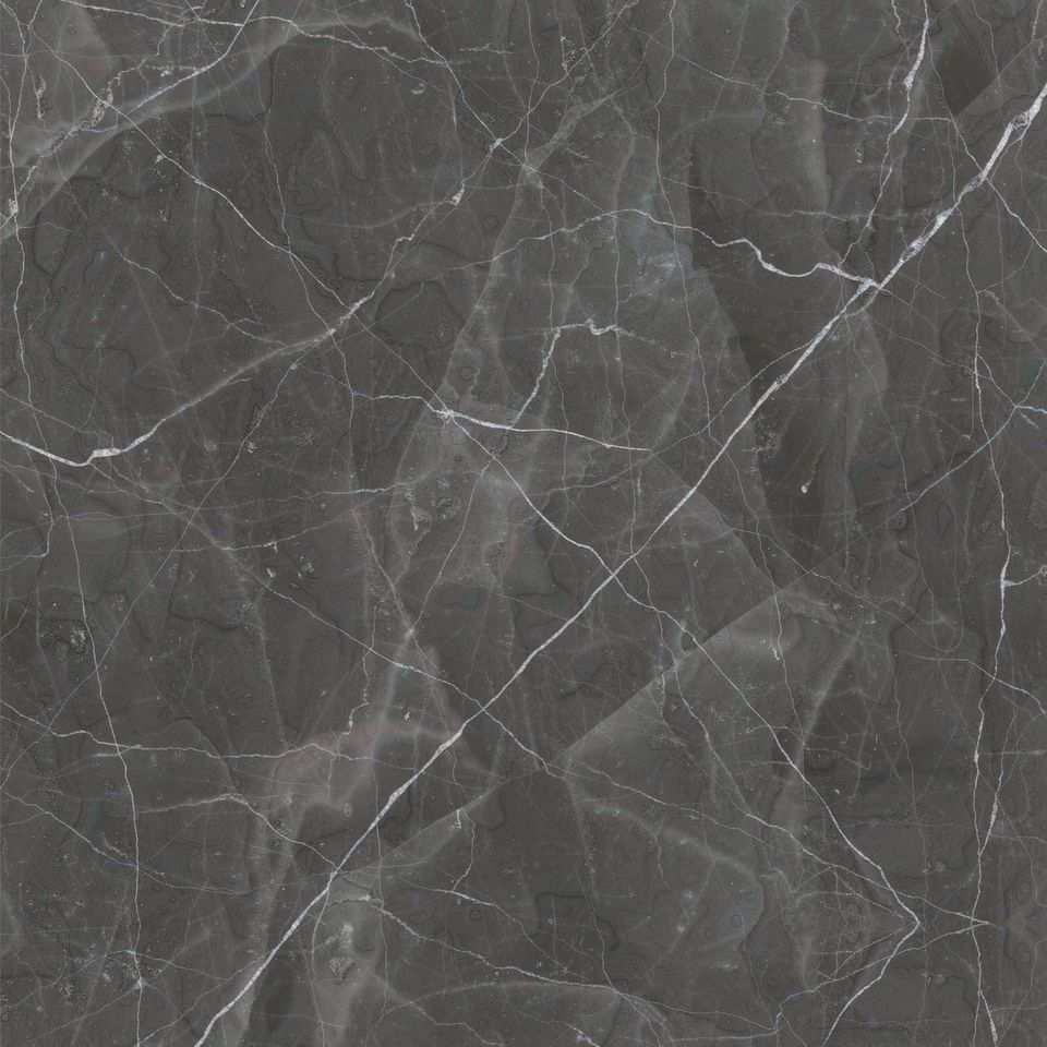 波斯灰 Persian Grey Marble 石材樣板圖，灰色系，產地伊朗，產地伊朗，體積密度2.67 g/cm³，吸水率≤0.2%，莫氏硬度3，適用於地面、牆身、檯面、大堂、特色牆
