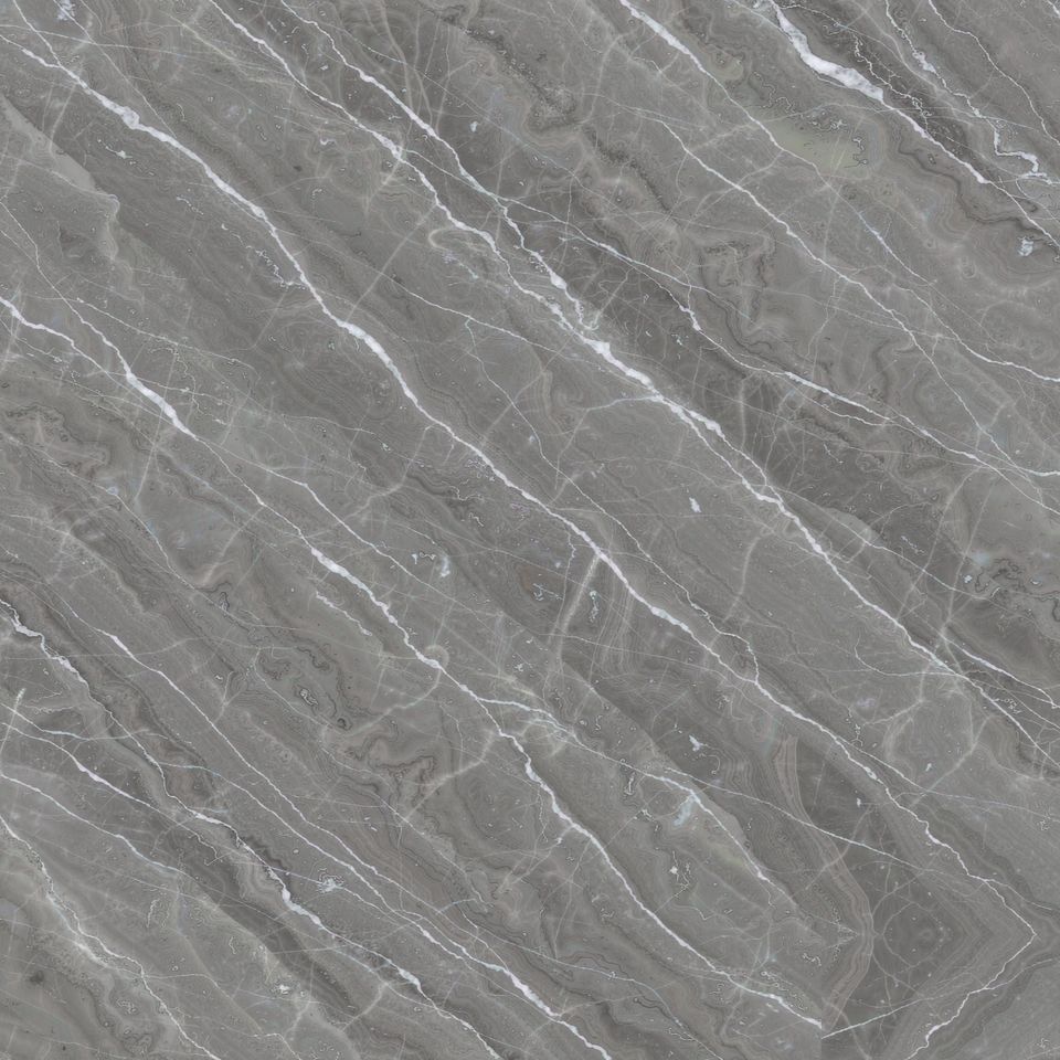 布拉格灰 Prague Grey Marble 石材樣板圖，灰色系，產地捷克，產地捷克，體積密度2.64 g/cm³，吸水率≤0.14%，莫氏硬度3，適用於地面、牆身、檯面、客廳