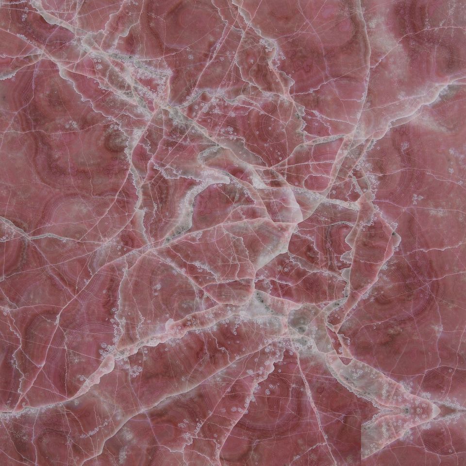 玫瑰紅 Rosa Portogallo Marble 石材樣板圖，紅色系，產地葡萄牙，產地葡萄牙，體積密度2.68 g/cm³，吸水率≤0.1%，莫氏硬度4，適用於牆身、檯面、特色牆、大堂、地面
