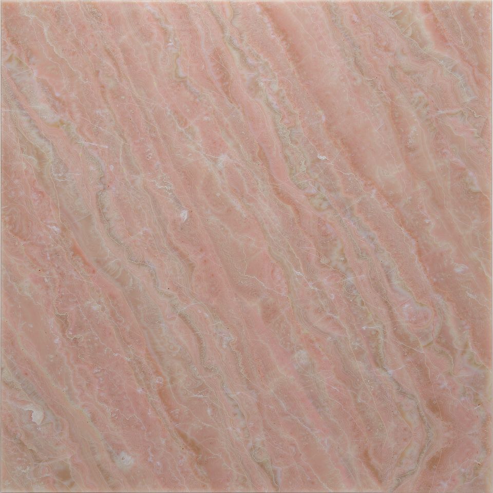 玫瑰粉 Rose Pink Marble 石材樣板圖，粉色系，產地中國，產地中國，體積密度2.62 g/cm³，吸水率≤0.5%，莫氏硬度4，適用於牆身、檯面、洗手間、客廳、特色牆