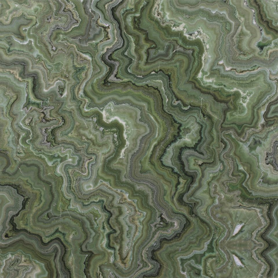 蛇紋綠 Serpentine Green Marble 石材樣板圖,綠色系,產地中國,產地中國,體積密度2.74 g/cm³,吸水率≤0.13%,莫氏硬度3,適用於牆身、檯面、特色牆、客廳、地面