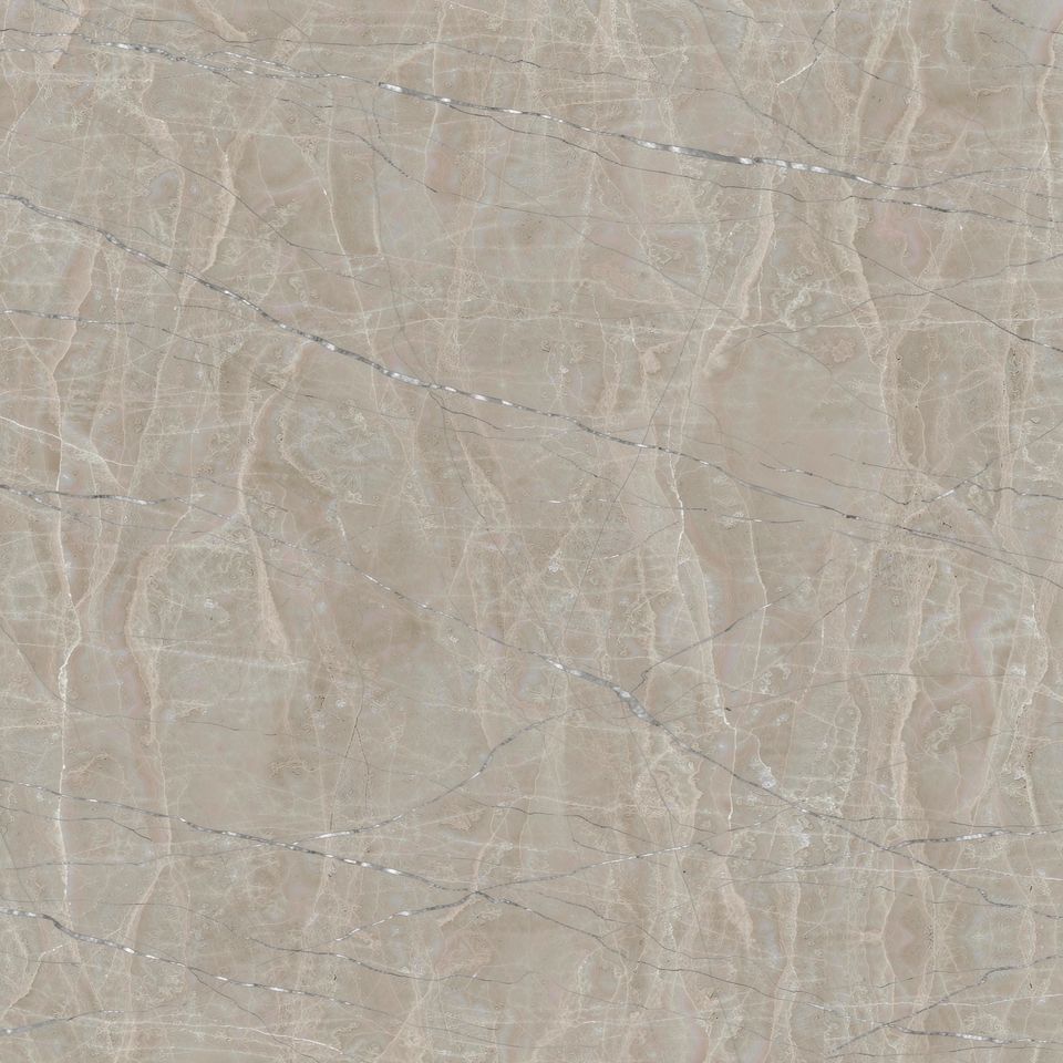 銀線米黃 Silver Line Beige Marble 石材樣板圖，米黃系，產地土耳其，產地土耳其，體積密度2.67 g/cm³，吸水率≤0.37%，莫氏硬度4，適用於地面、牆身、檯面、客廳