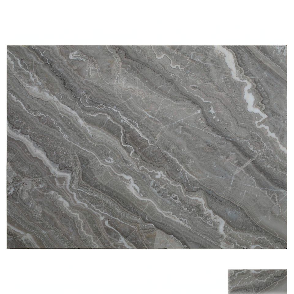 威尼斯灰 Venetian Grey Marble 石材樣板圖，灰色系，產地意大利，產地意大利，體積密度2.73 g/cm³，吸水率≤0.39%，莫氏硬度3，適用於地面、牆身、檯面、大堂