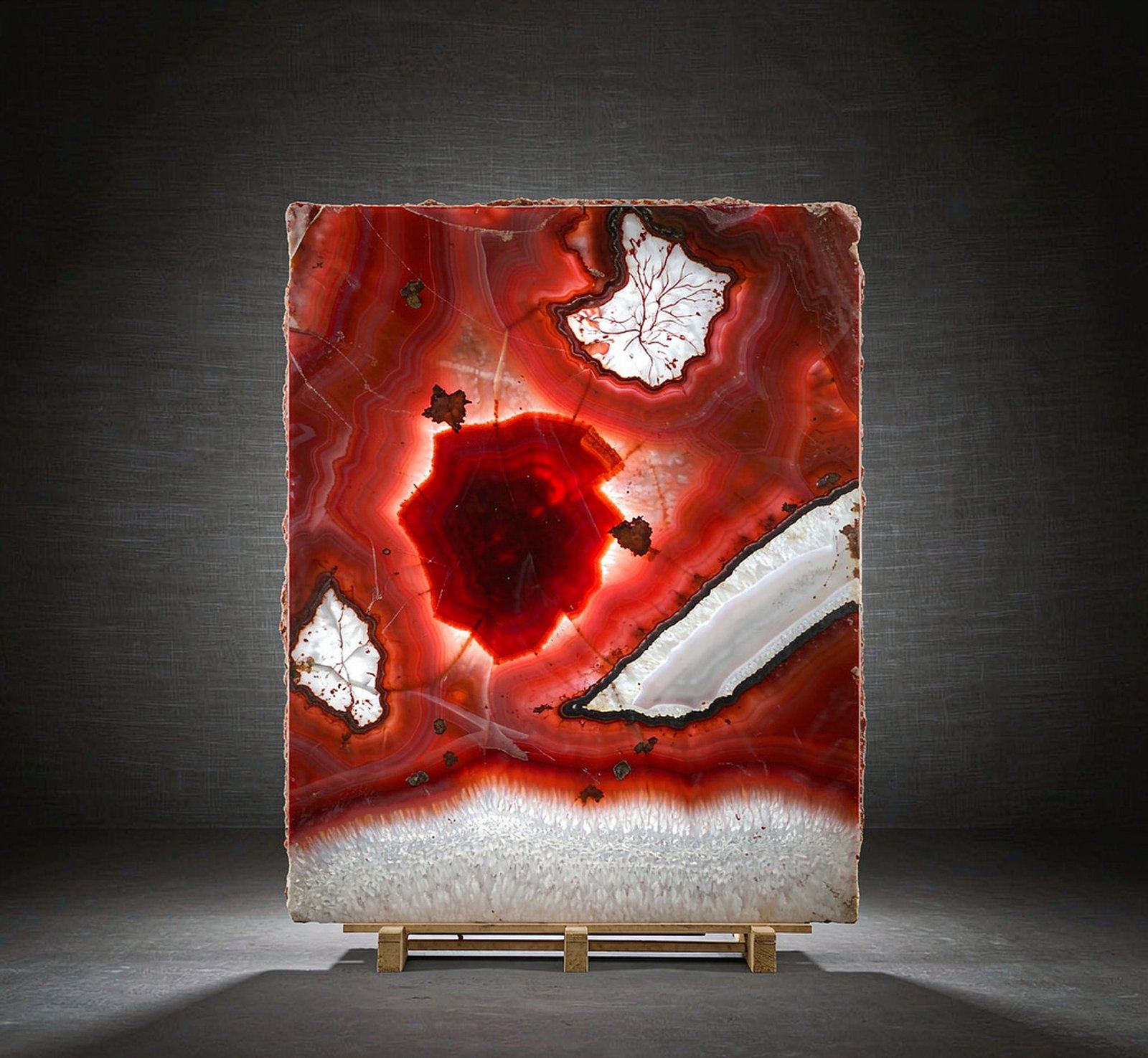 Red Agate 紅瑪瑙 高清石材鑒賞 - 香港恆生石材