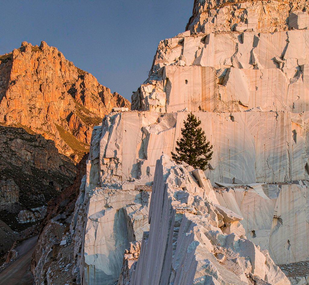 Puebla Quarry Mexico 墨西哥白石礦山 高清石材鑒賞 - 香港恆生石材