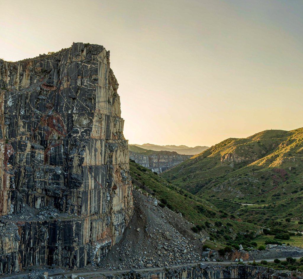 Andalusia Quarry Spain 西班牙安達盧西亞礦山 高清石材鑒賞 - 香港恆生石材