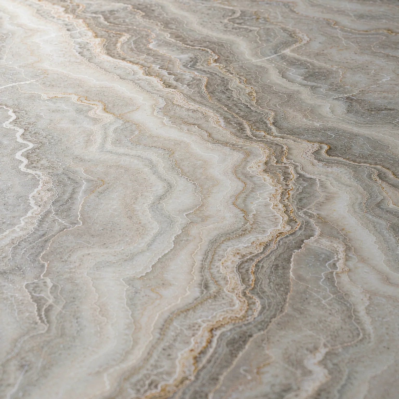 Sintered Stone Slab — Texture and fabrication detail