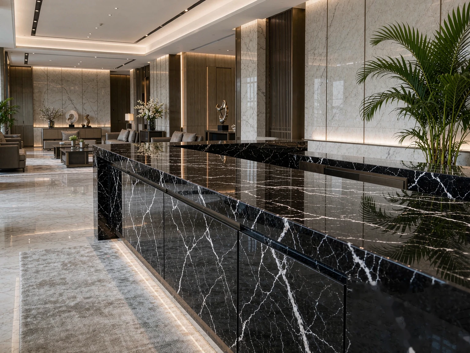 黑金花 marble slab