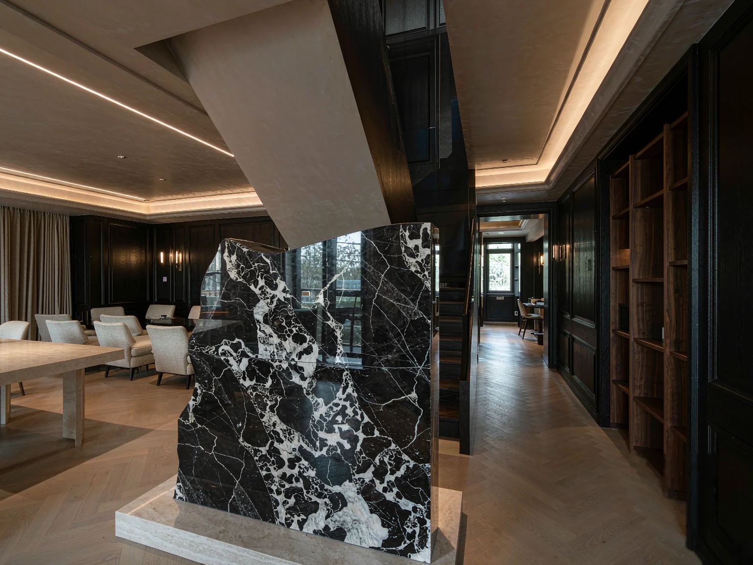 黑金花 marble slab
