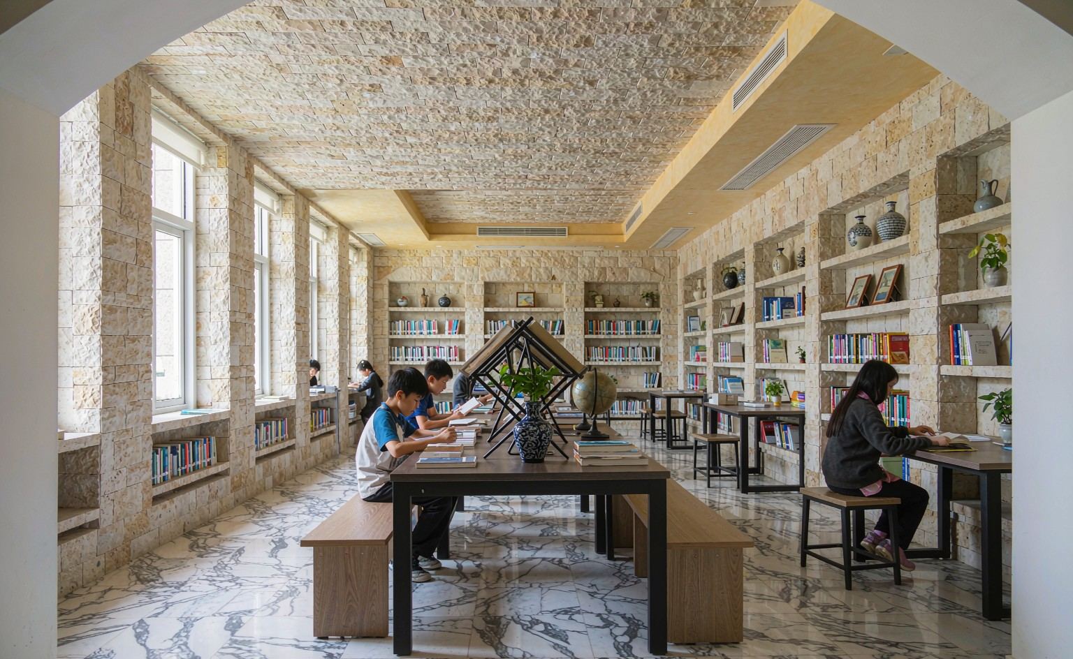 圖書館閱讀區